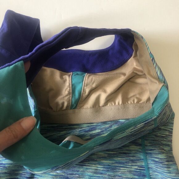 Lululemon Scoop Neck Tank Top Space Dye Bruised Berry Green 8 - Picture 10 of 10